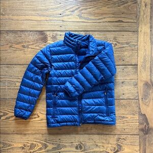 Navy Blue Patagonia Down Sweater Jacket